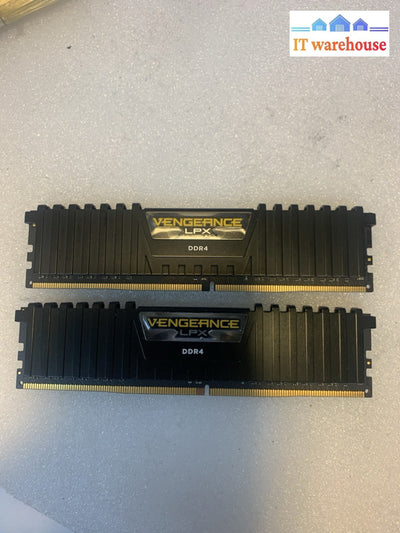 8GB (2×4GB) Corsair Vengeance LPX DDR4-2400 CMK8GX4M2A2400C14 Desktop Memory