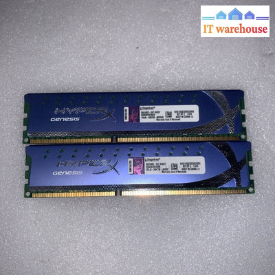 8GB (2×4GB) Kingston HyperX DDR3-1600 PC3-12800 CL9 KHX1600C9D3K2/8GX RAM Kit
