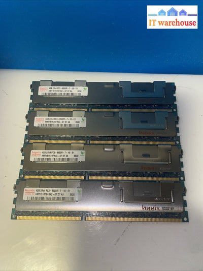 8GB (2x 4GB) HYNIX HMT151R7BFR4C-G7  DDR3 PC3-8500R  ECC SERVER MEMORY RAM