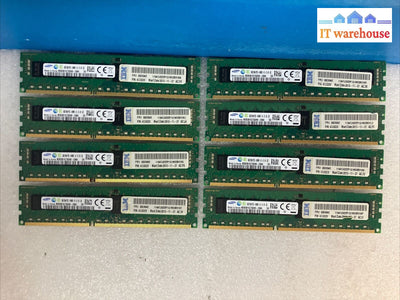 (8x 8GB) SAMSUNG DDR3-1866 RDIMM PC3-14900R 2Rx8 ECC Server Memory M393B1G73QH0~