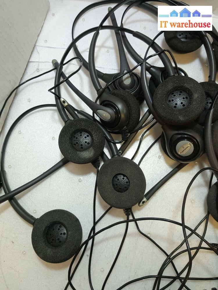 - 8X Plantronics Hw261N 13Hw261Nc Headsets W/Cable