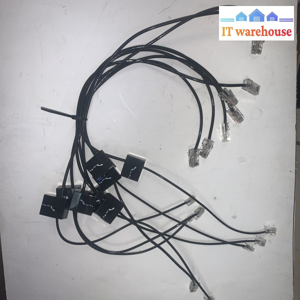 (8x)  Plantronics Interface Cable 86007-01 CS520 CS530 CS540 W710 W720 W730 W740