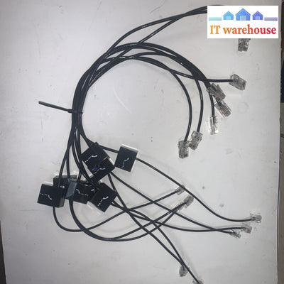 (8x)  Plantronics Interface Cable 86007-01 CS520 CS530 CS540 W710 W720 W730 W740