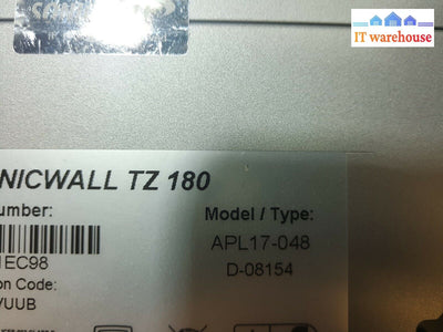 - 8X Sonicwall Tz180 Wireless Security Appliance (Without Adapter)