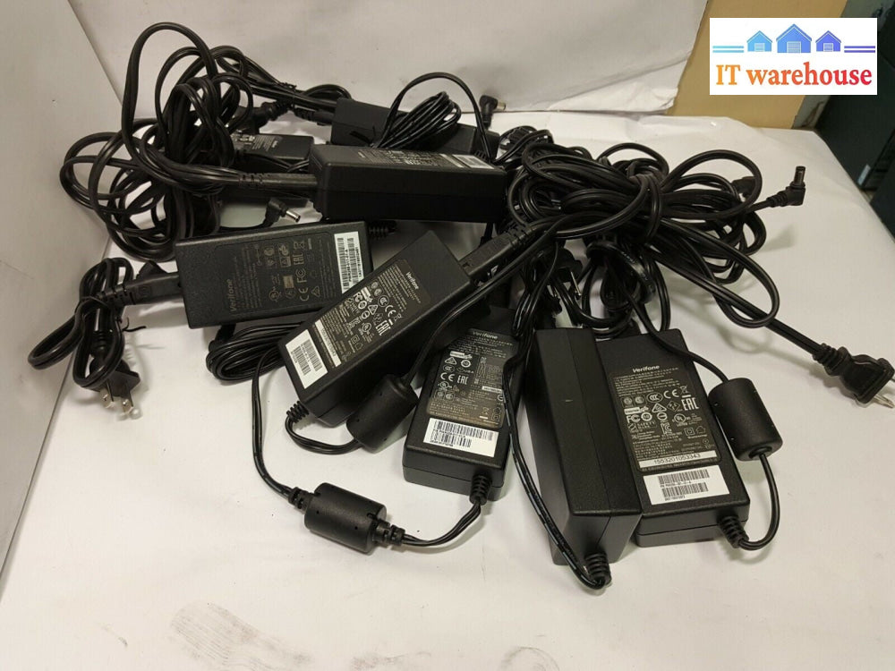 - 8x VeriFone Credit Card Machine AC Adapter 9.3V 4A  PWR258-001/011 W/Cord