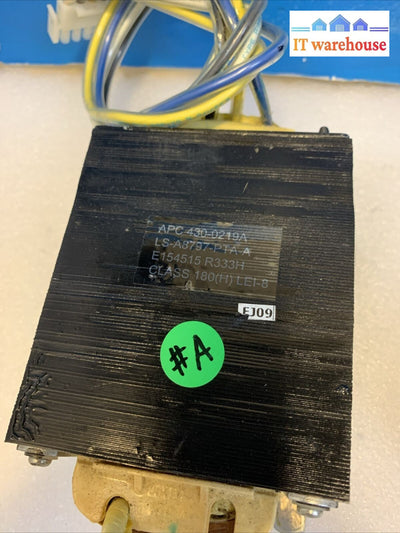 (#A Only)  APC UPS Transformer APC 430-0219ALS-A8797-PTA-AAPC 430-0220A