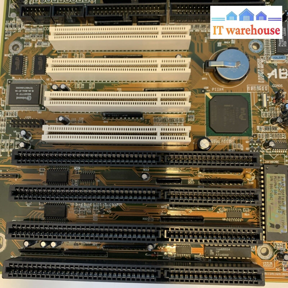 Abit Ab-Px5 Socket 7 Motherboard With Cpu