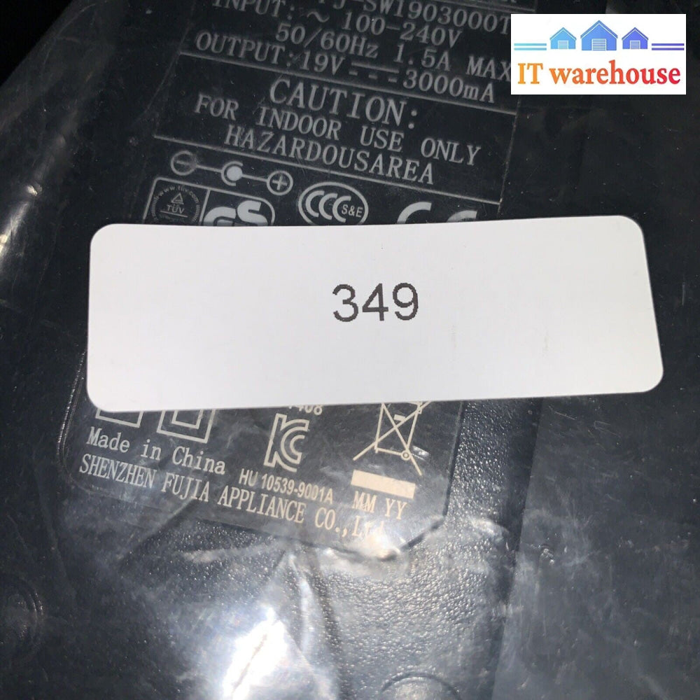 AC Adapter Fujia FJ-SW1903000T 19V 3A(3000mA) Charger Power Supply 5.5mm