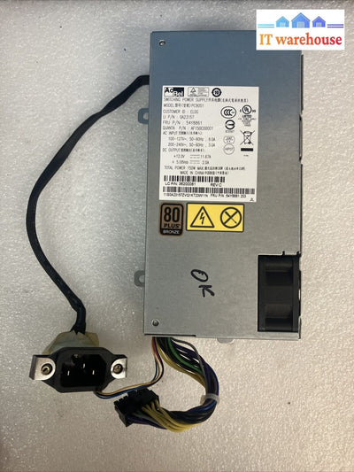 AcBel 150-Watts Power Supply PC9051 54Y8861 0A23157 For ThinkCentre M90z M70z ~