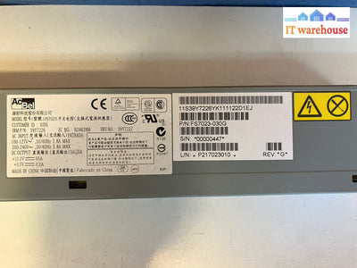 ~ AcBel FS7023-030G IBM Server Power Supply 39Y7226 N24628M 39Y7227 675W