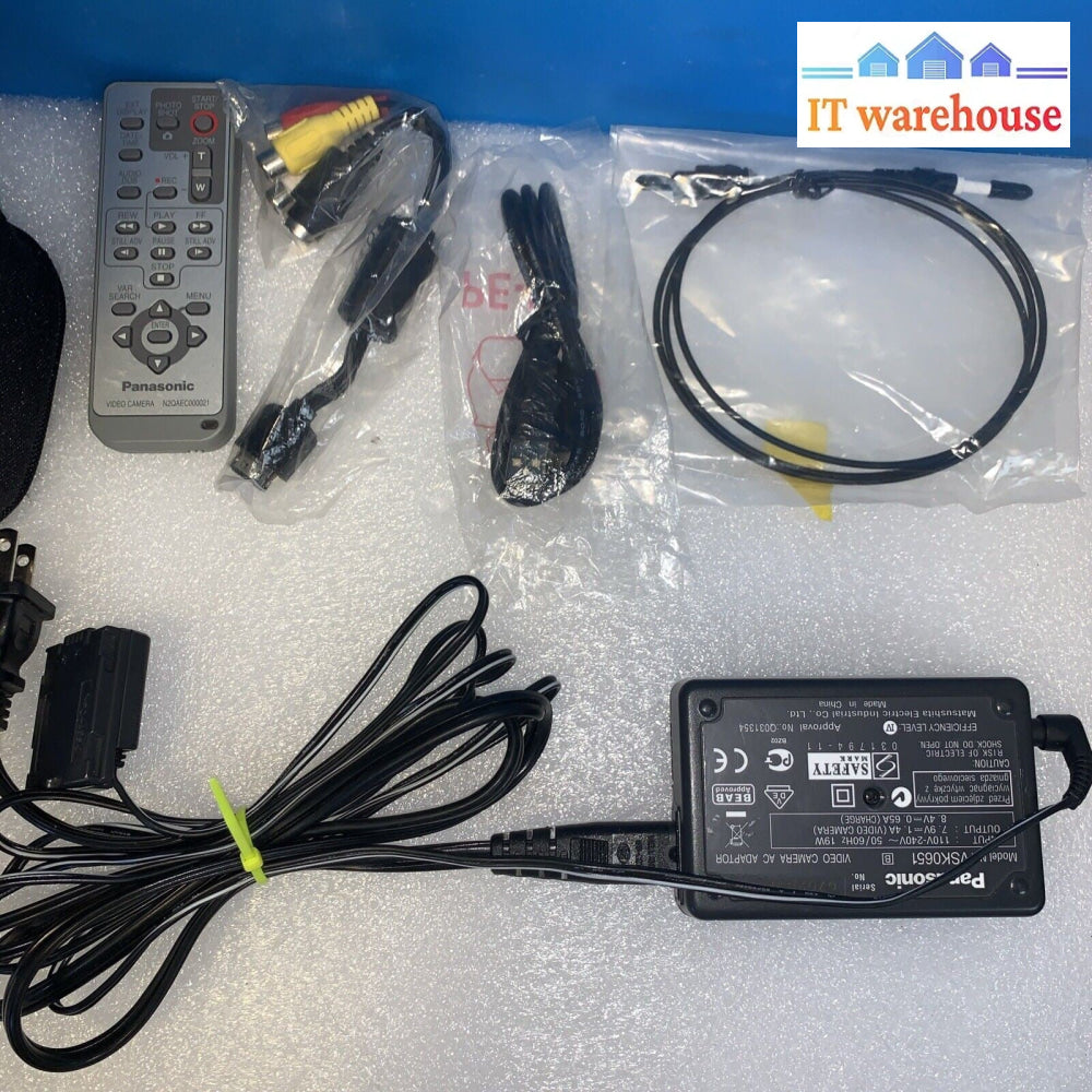 Accessories only for ~  PANASONIC NV-GS230 3CCD MINI DV CAMERA (no camera)