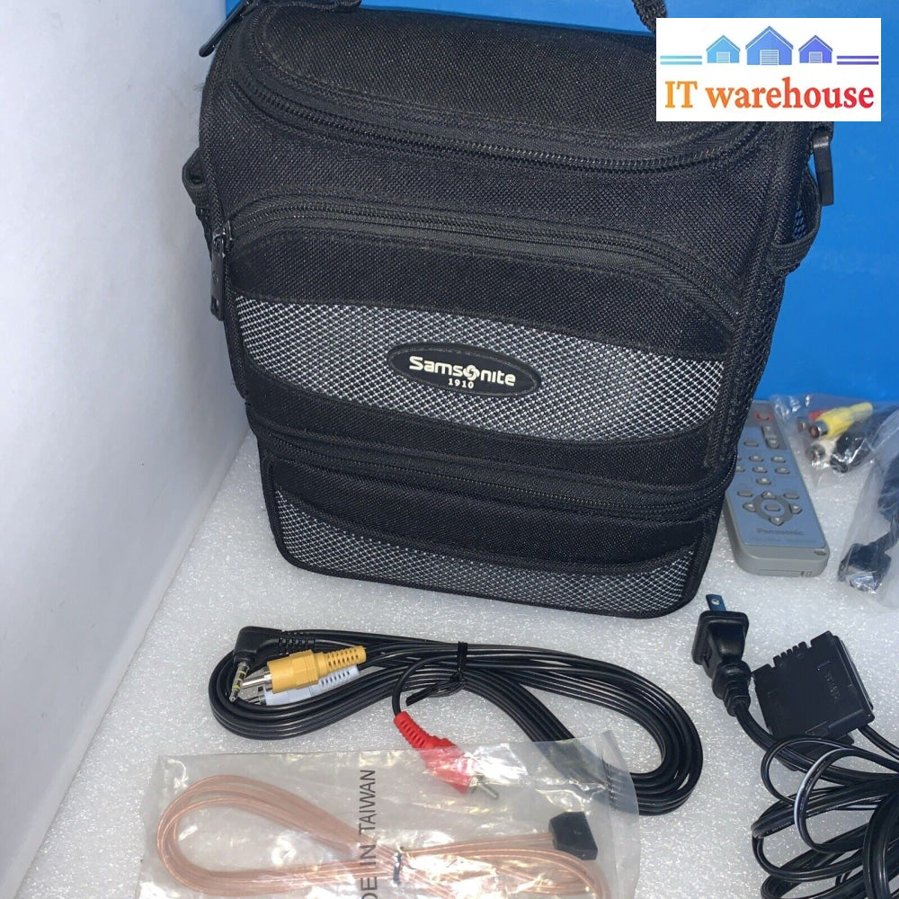 Accessories only for ~  PANASONIC NV-GS230 3CCD MINI DV CAMERA (no camera)