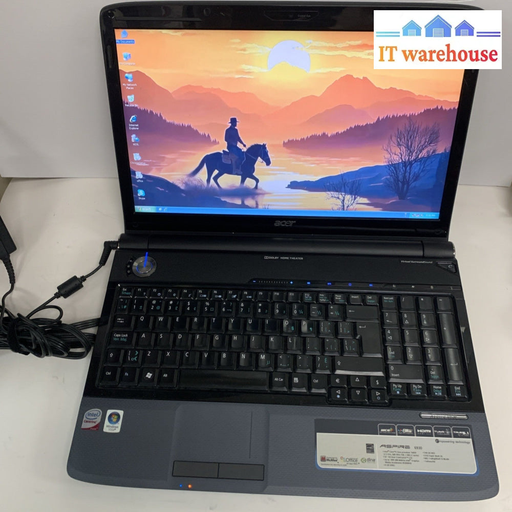 Acer 6930 C2D T6400 2GB 640GB WindowsXP Pro SP3