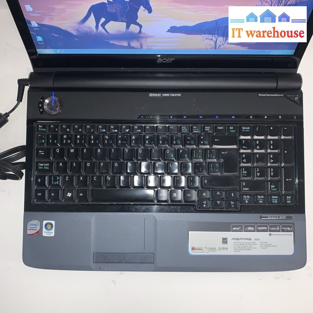 Acer 6930 C2D T6400 2GB 640GB WindowsXP Pro SP3