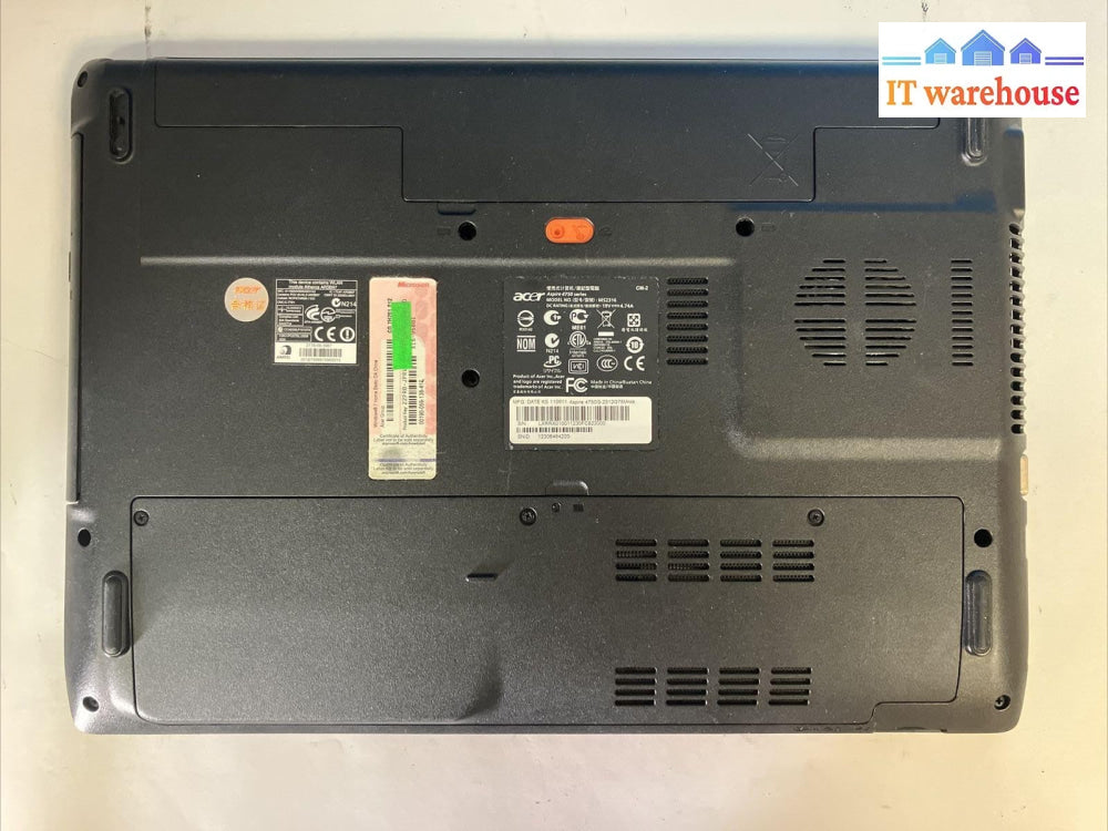 Acer Aspire 4750G 14" Laptop Intel i3-2310M CPU, 4GB RAM, 160GB HDD (Bad batt) ~