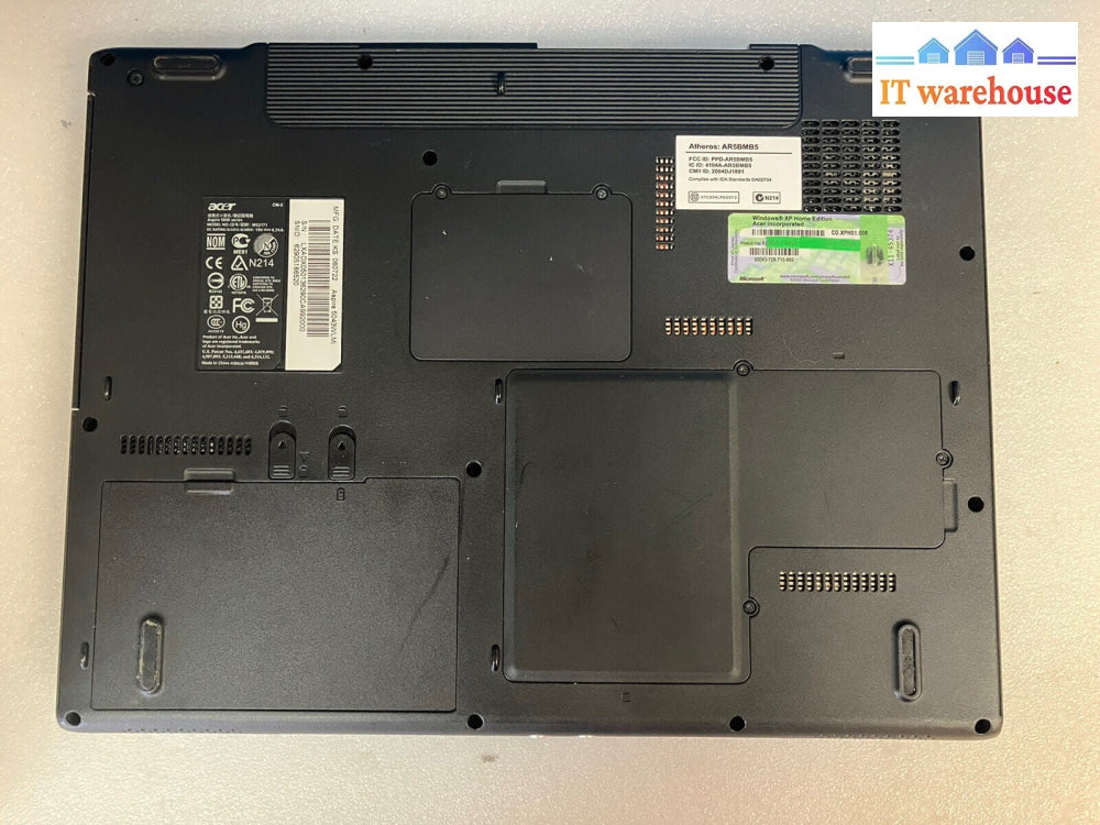 ~Acer Aspire 5040 15" AMD Turion 64 Mobile 1.58GHz 448MB RAM 160GB Win XP Laptop