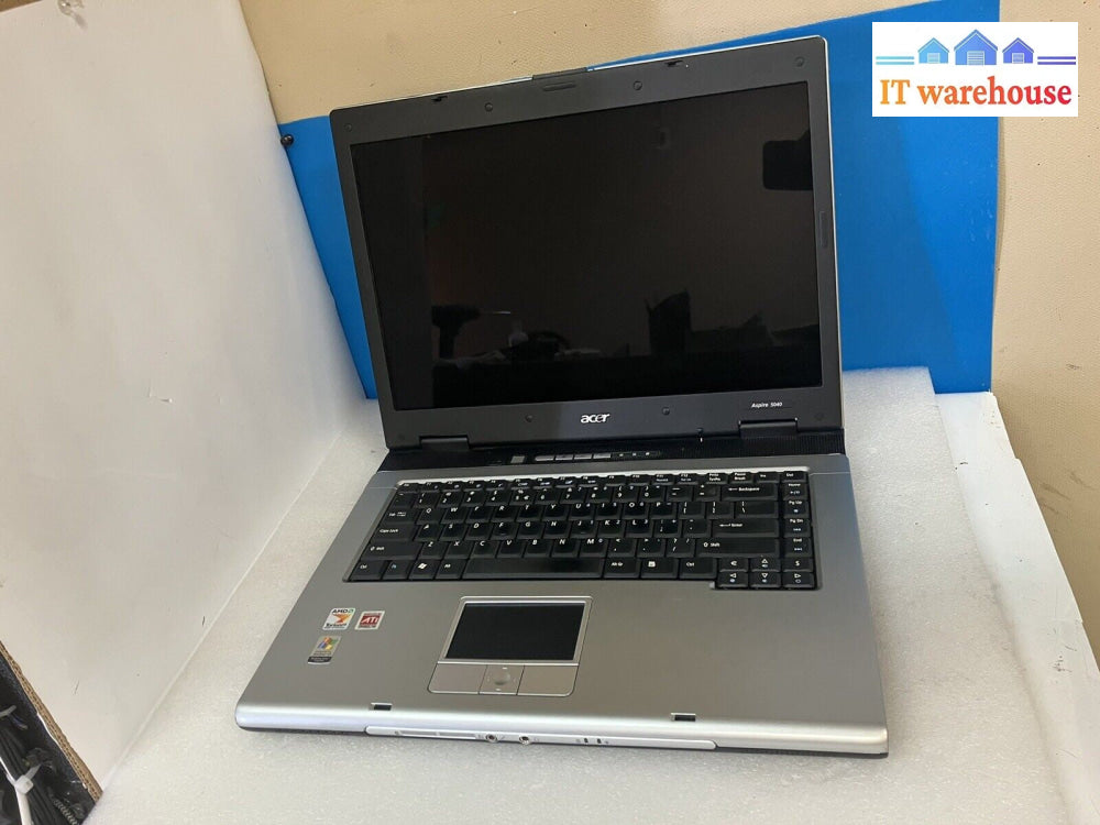 ~Acer Aspire 5040 15" AMD Turion 64 Mobile 1.58GHz 448MB RAM 160GB Win XP Laptop