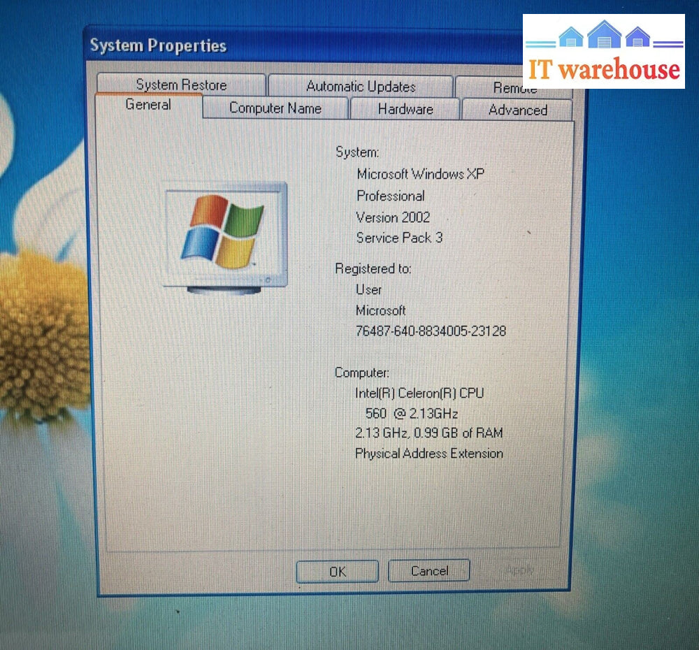 Acer Aspire 5315 15" Laptop Intel Celeron CPU / 1GB RAM / 160GB HDD / Win XP ~