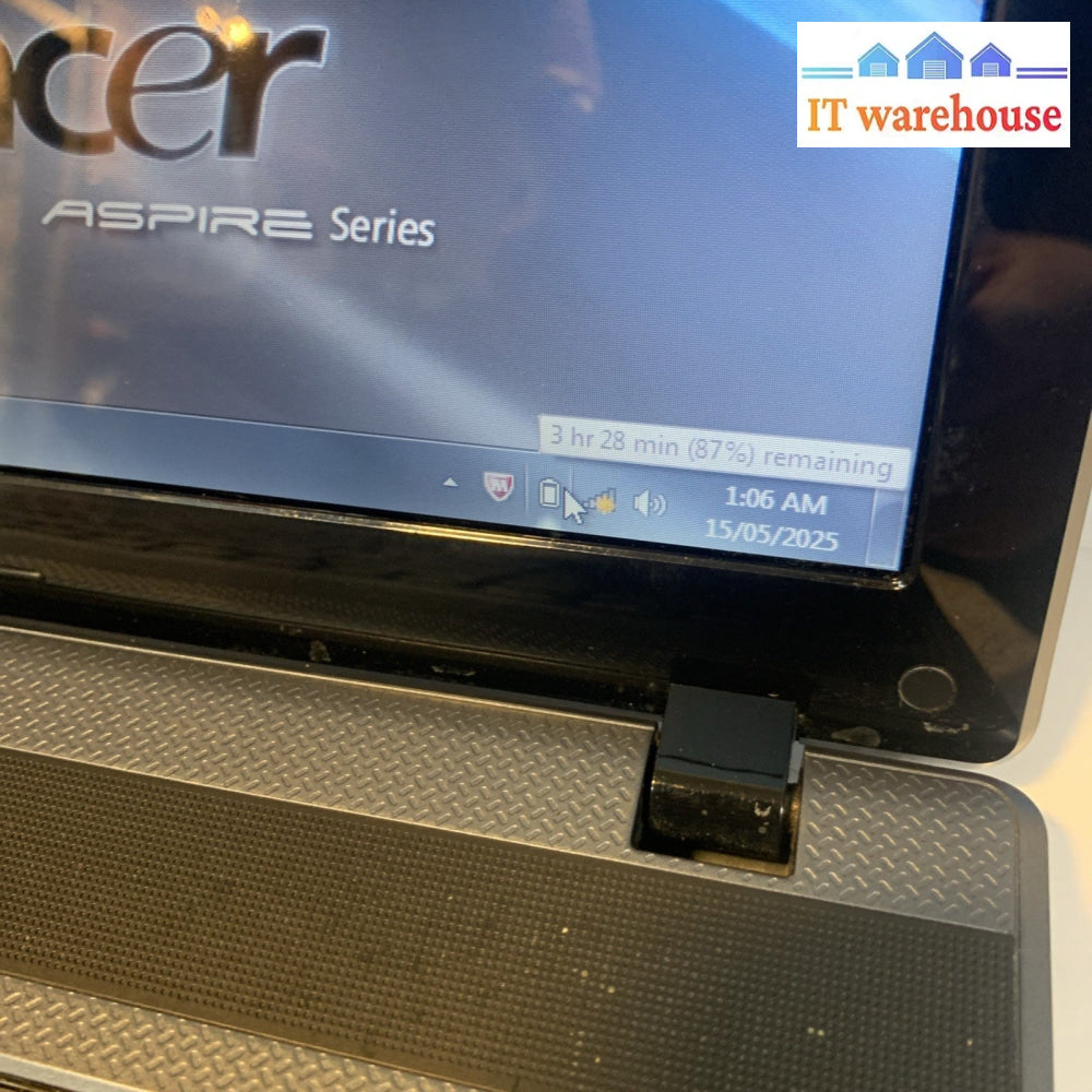 Acer Aspire 5733Z 15.6” Intel Pentium Laptop Windows 7 With Charger