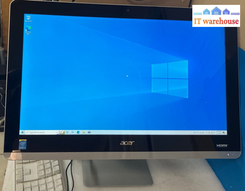 Acer Aspire Az5W2 All-In-One Pc Z3 Az3-705 I3-5005U Cpu 6Gb Ram 750Gb Hdd Read ~