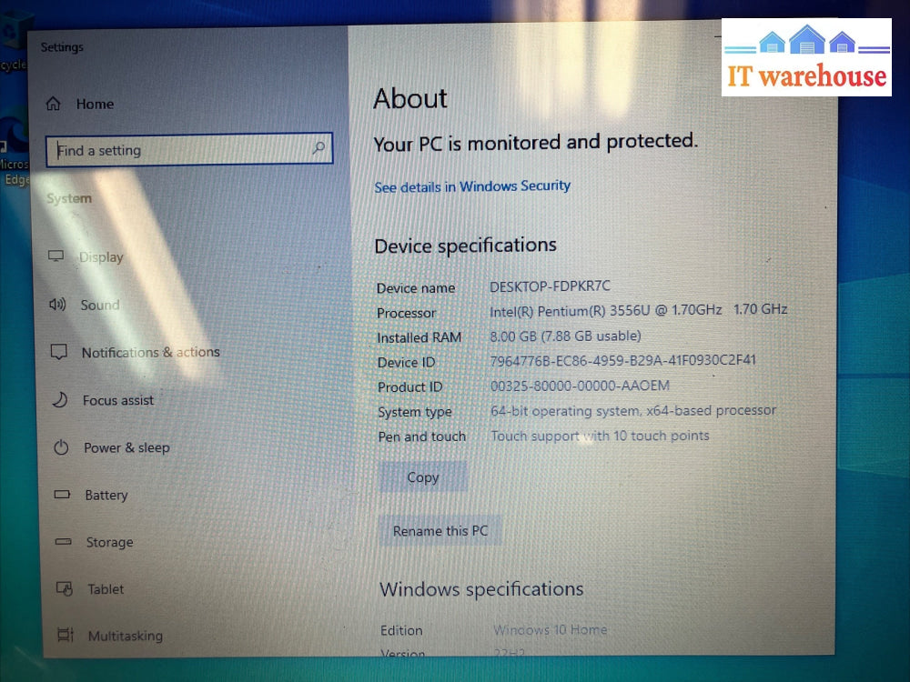 ~ Acer Aspire E1-432P MS2367 14" Laptop Pentium 3556U 1.7GHz 8GB RAM 750GB *Read
