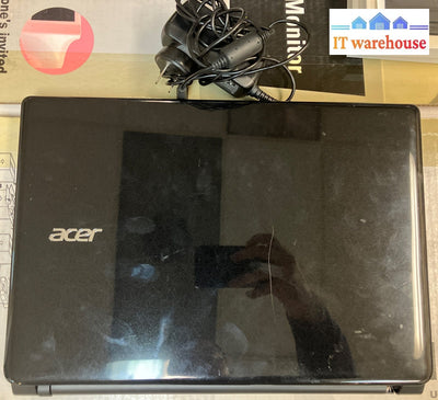 ~ Acer Aspire E1-432P MS2367 14" Laptop Pentium 3556U 1.7GHz 8GB RAM 750GB *Read