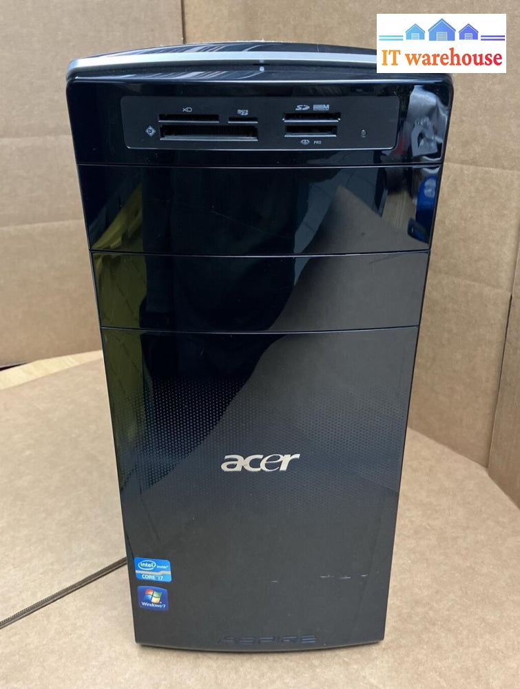 Acer Aspire M3970 Pc | I7-2600 Cpu 8Gb Ram 1.5Tb Hdd Windows 10 Pro +