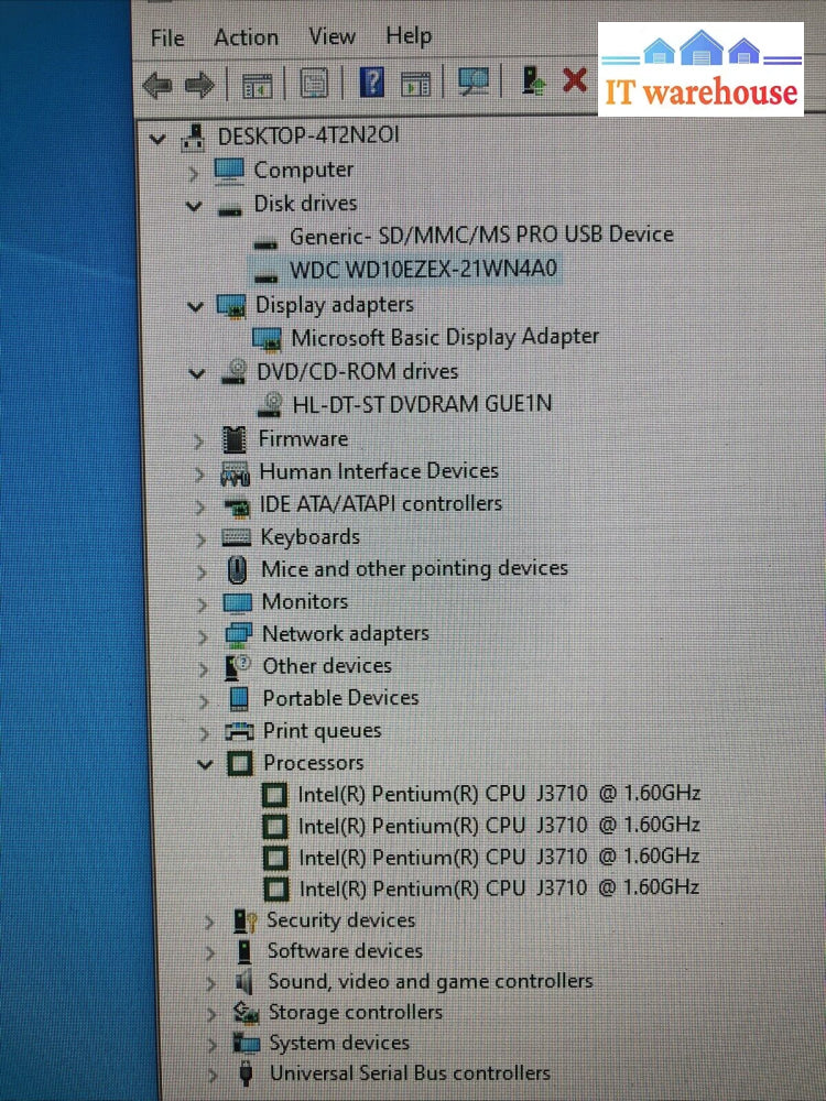 Acer Aspire X Sff Desktop Pc With Intel J3710 Cpu / 8Gb Ram 1Tb Hdd Win 10 ~