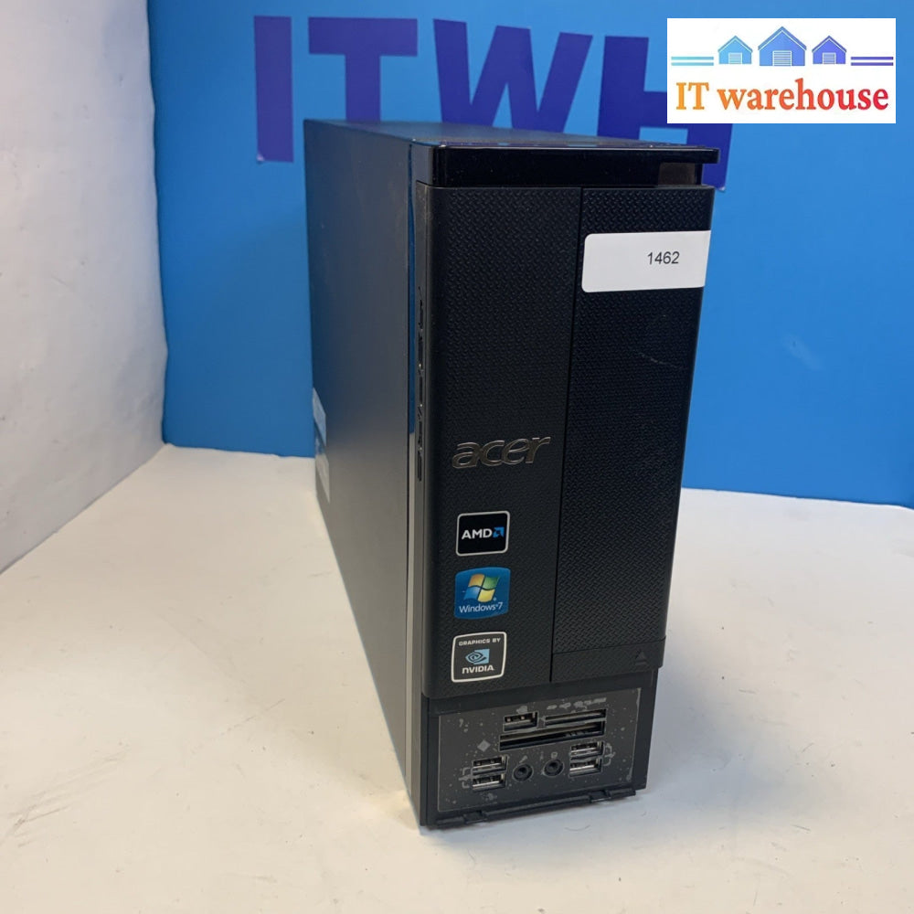 Acer Aspire x3400G AMD Duo core 2.8GHZ 3GB 500GB Windows 7 HOME