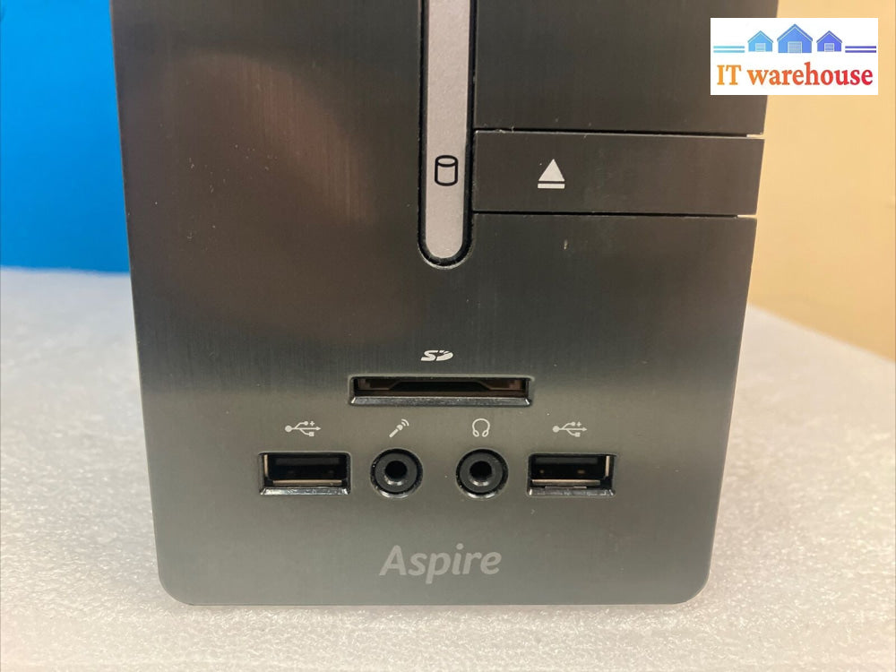 Acer - 【ユースケ】PC ACER Aspire XC-600 win10 Acer Aspire XC-600 SFF PC Intel I3-2130 CPU / 8GB RAM / 1TB
