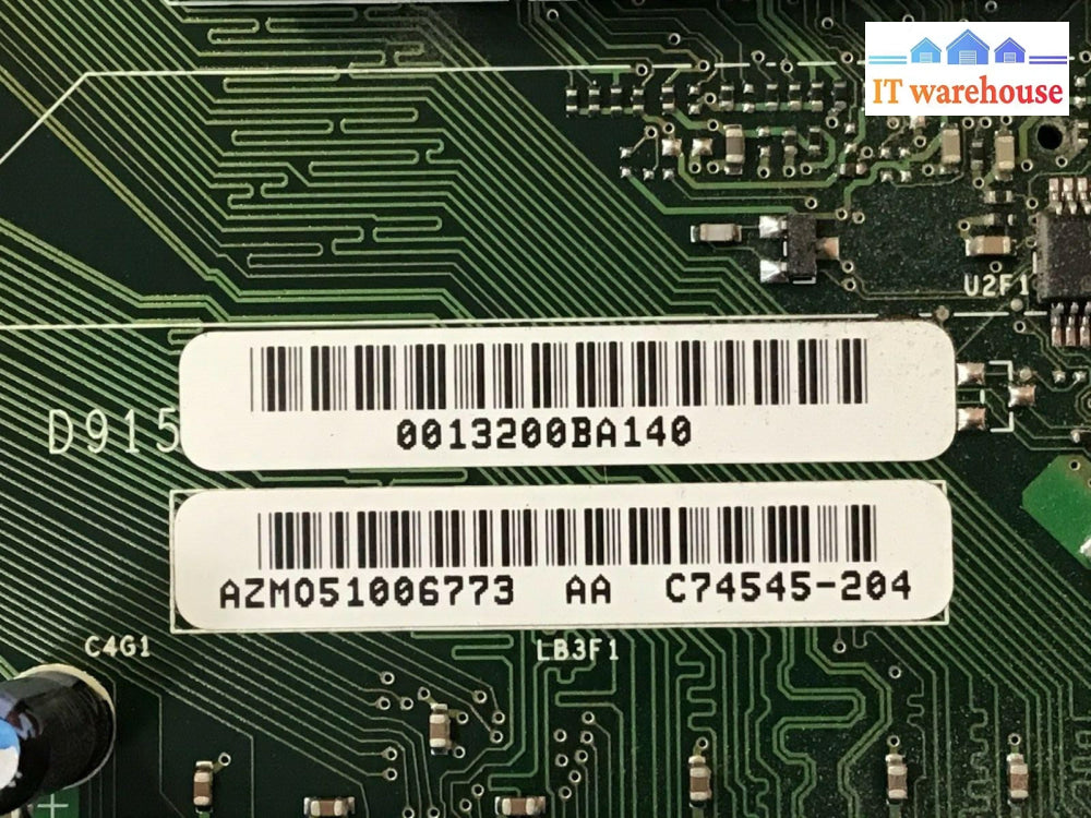 ACER  C74545-204 Motherboard For VT7700G W/ Pentium 4 SL7J8 CPU+I/O Plate Tested
