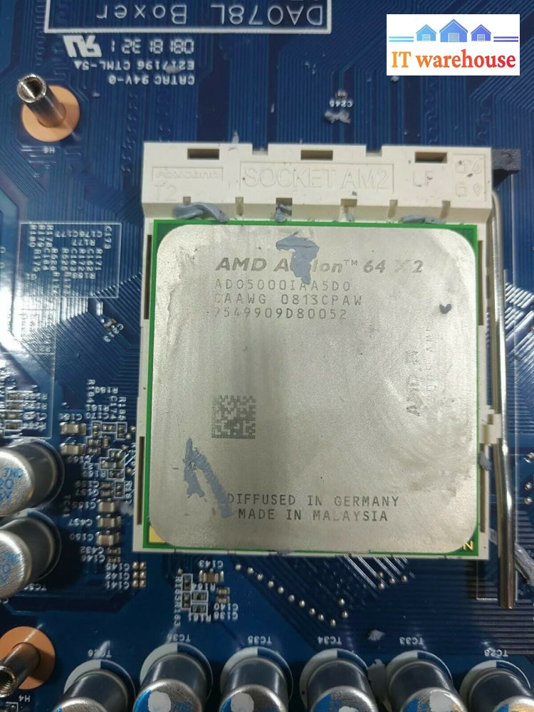 - Acer DA078L 07160-1 Aspire X3200 Socket AM2 DDR2  Motherboard w/AMD AD05000