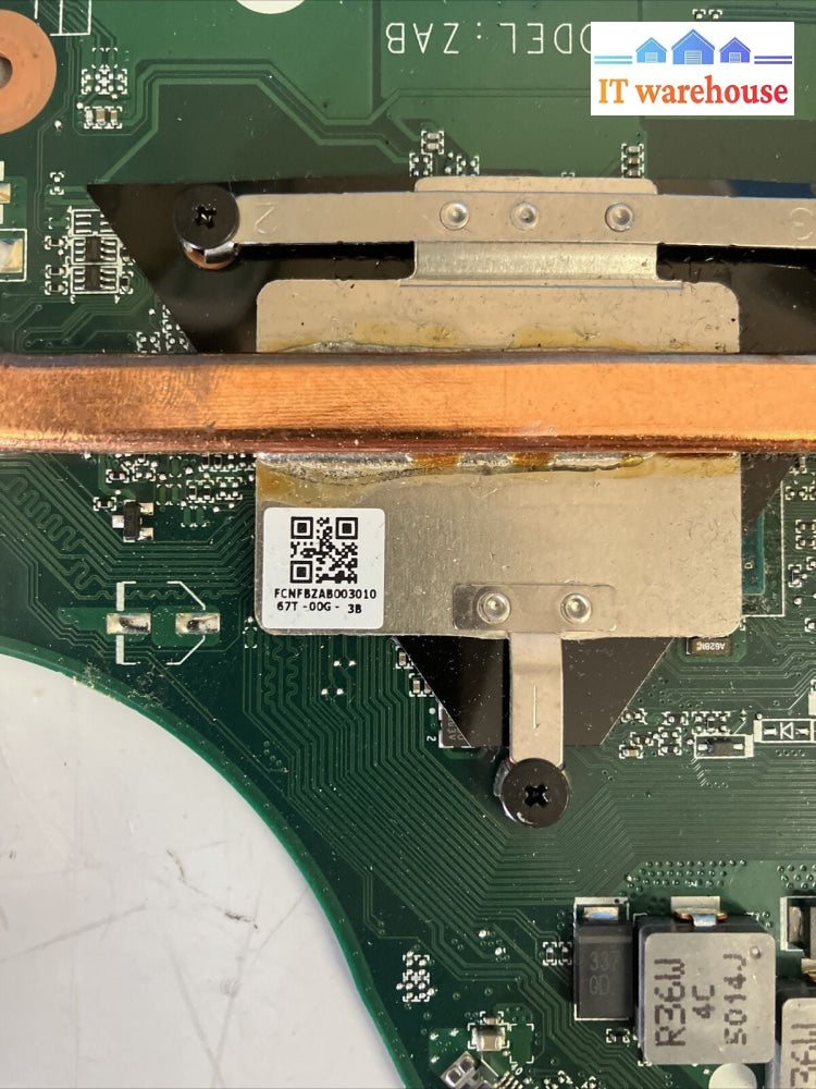 Acer E5-523 N16Q3 Laptop Motherboard DAOZABMB6E0 With AMD A9-9410 CPU ~