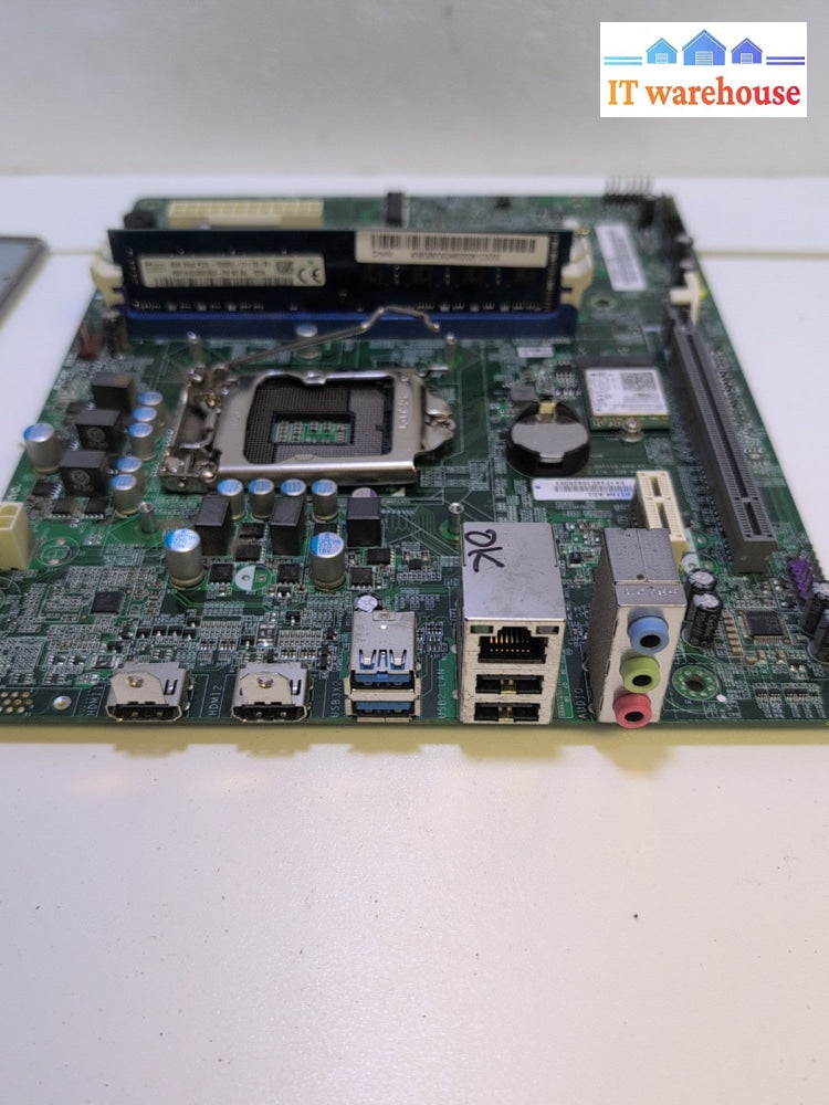 Acer H11H4-AD2 Intel H4/1151 Motherboard + 8GB DDR3L RAM & WiFi Card Tested -