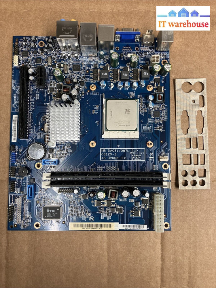 Acer MB DA061/087L EuP 08120-3 Motherboard + AMD CPU + 2x2GB RAM +
