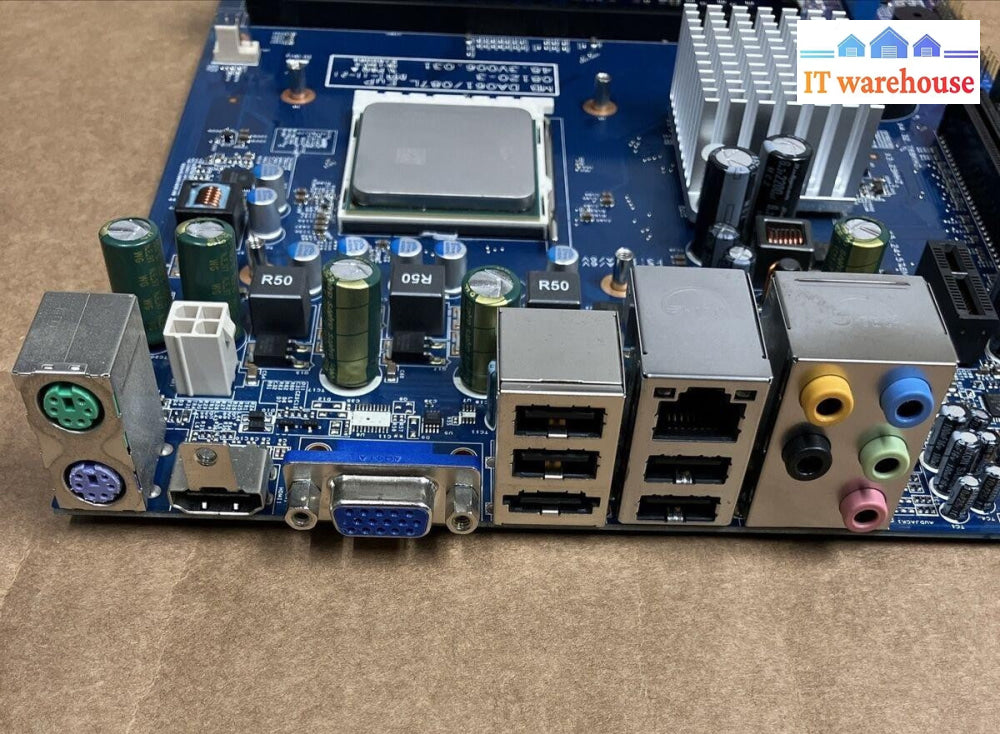 Acer MB DA061/087L EuP 08120-3 Motherboard + AMD CPU + 2x2GB RAM +