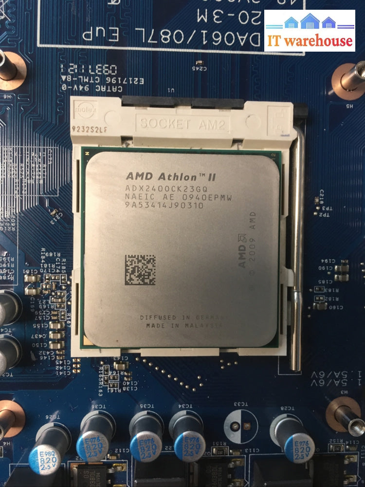 + Acer MB DA061/087L EuP Aspire Z5101 DDR2 Socket LGA AM2 Motherboard W/ AMD CPU