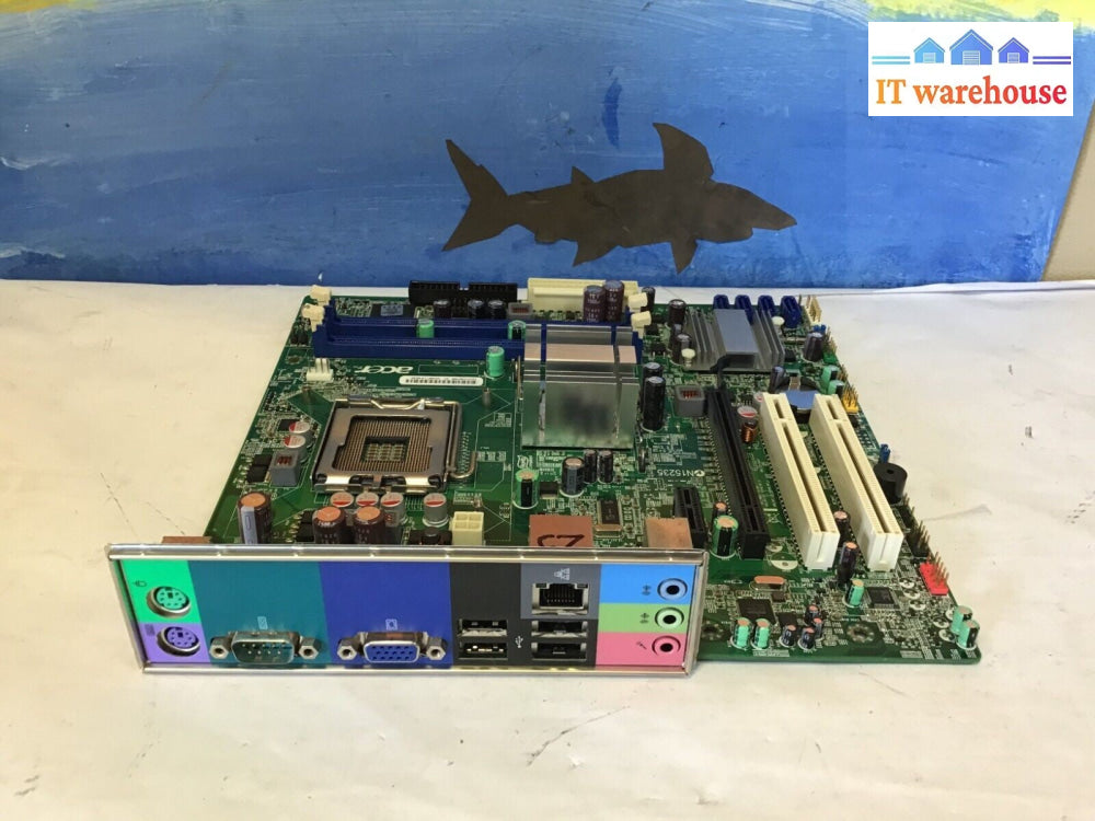 Acer PC Veriton M275 G41M07-1.0-6KSH Motherboard W/ I/O Shield Tested