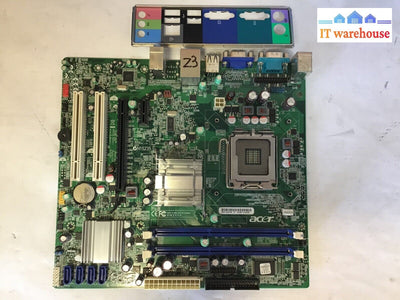Acer PC Veriton M275 G41M07-1.0-6KSH Motherboard W/ I/O Shield Tested