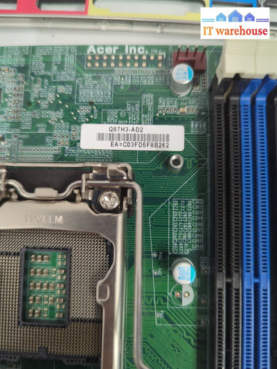 ACER Q87H3 Q87H3-AD2 MOTHERBOARD Tested -
