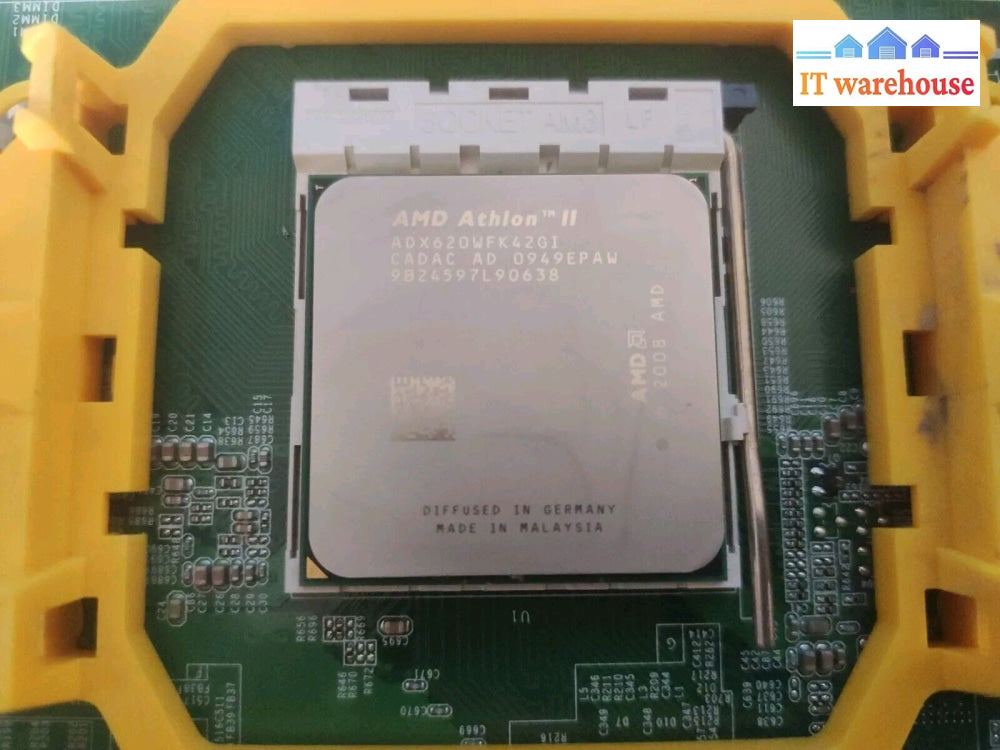 Acer RS780M08A1-8EKSMH Motherboard with AMD Athlon X4 620 2.6GHz CPU ~