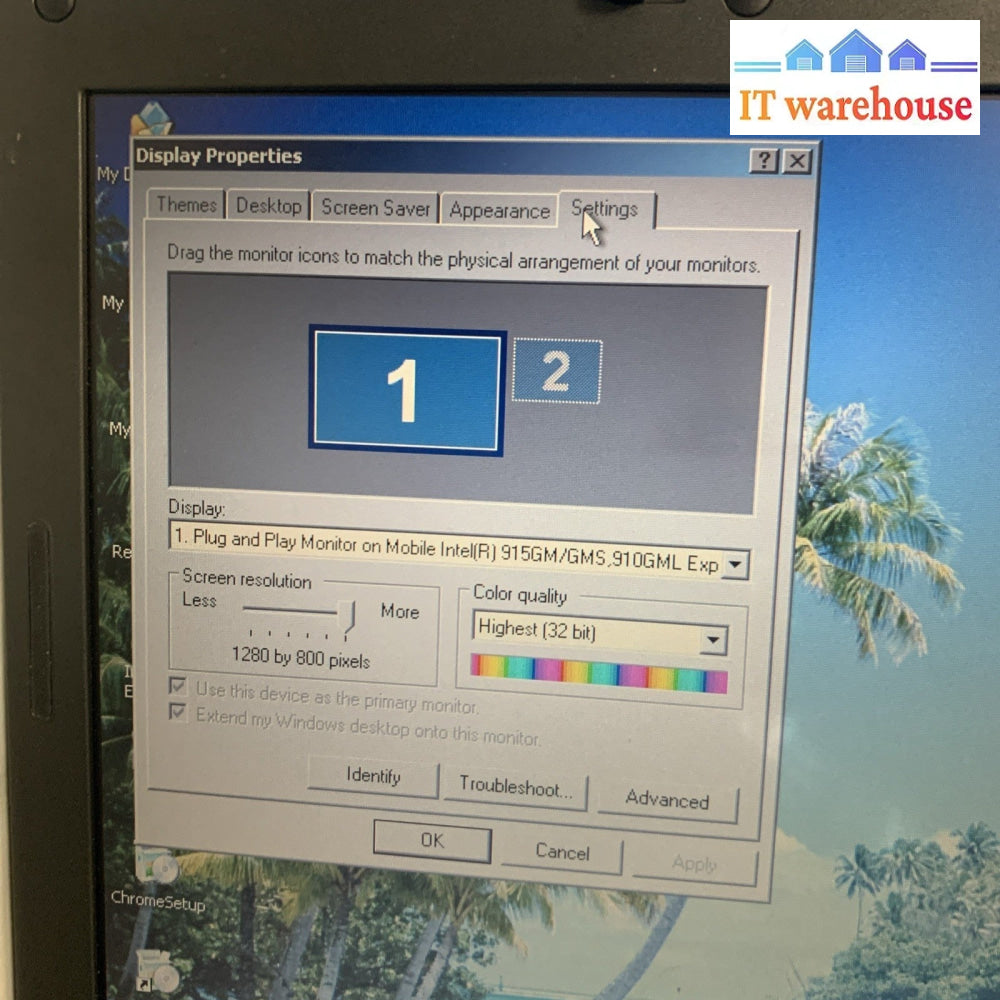 Acer TravelMate 2420 PM 1.7GHZ 1.5GB Ram 120GB HD Windows XP Pro SP3