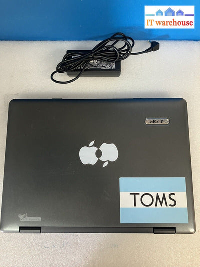 ~ Acer TravelMate 4320 14" Laptop Intel Celeron 530 1.60GHz 2GB RAM 500GB XP SP3