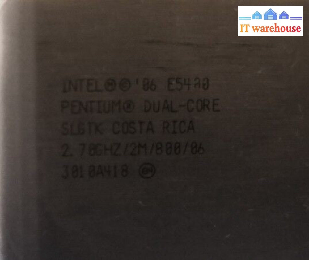 - Acer Z5600 AiO PC Motherboard DA0EL8MB6F0 Rev : F   W/INTEL E5400 CPU