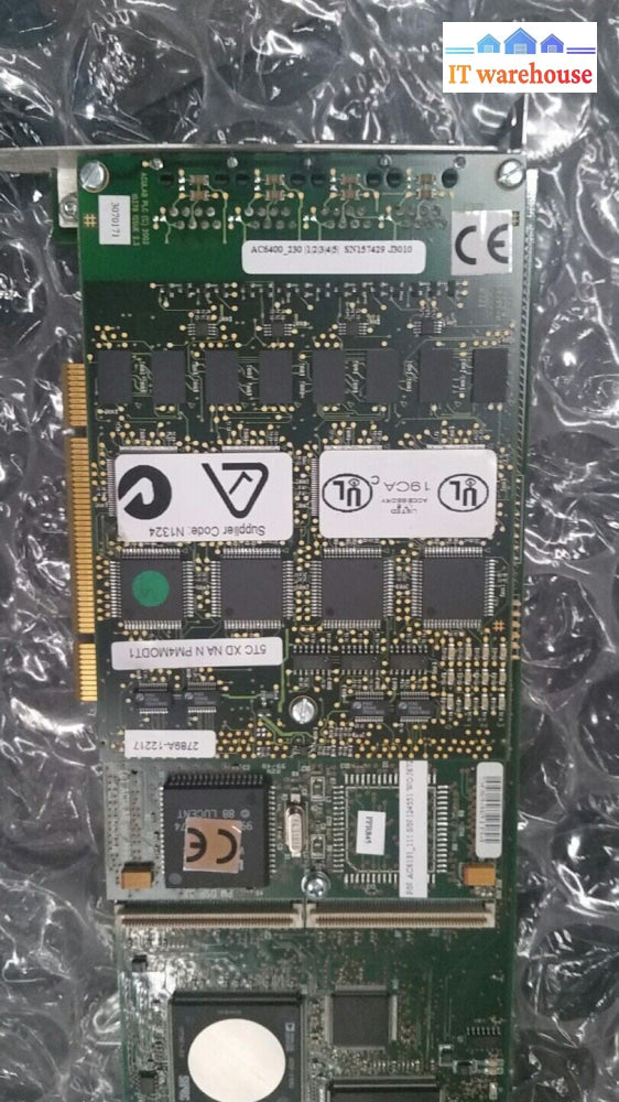 Aculab AC6190 Prosody X PCI Card 4x RJ45 w/ AC6311 PMX + AC6400 card