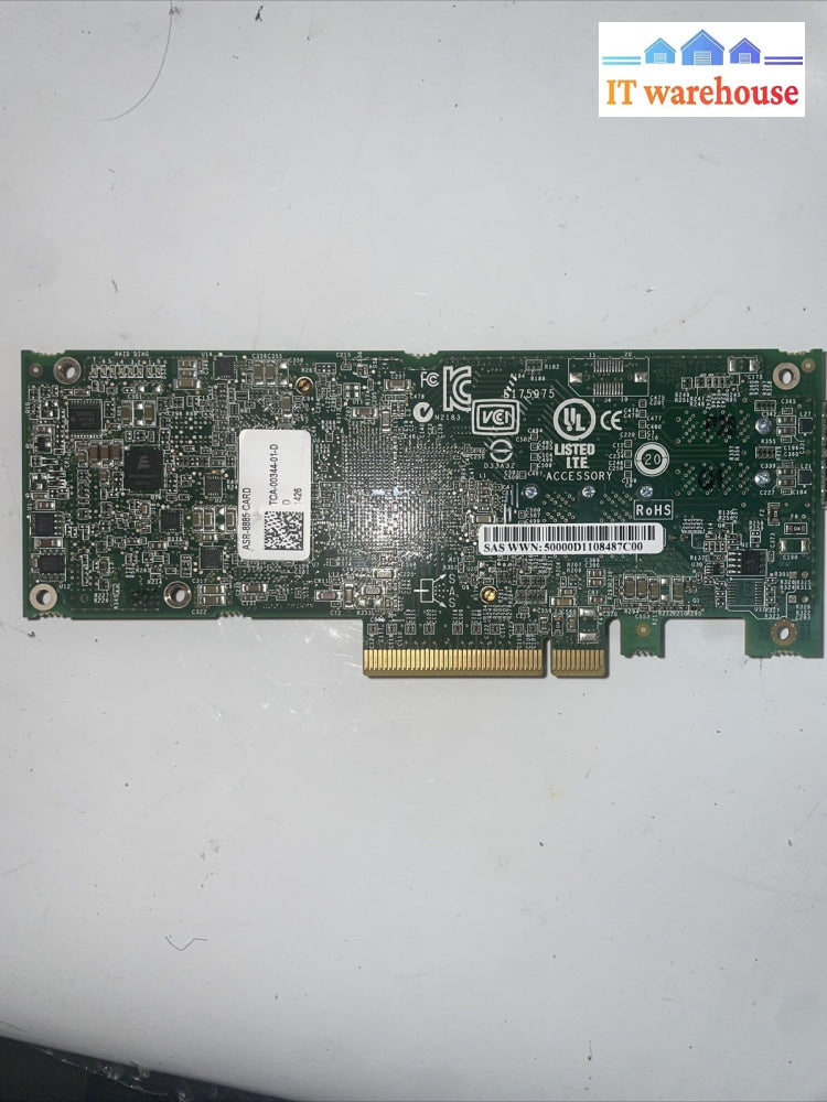 Adaptec by PMC  RAID PCI-E 12Gb SAS Controller ASR-8885-CARD (no I/O shield)