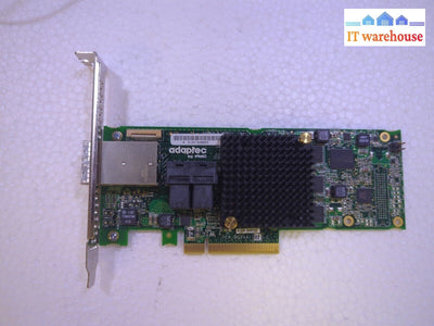 - ADAPTEC Series ASR-8885E    12GB/S 512MB CACHE Raid Controller Card PCA-00344