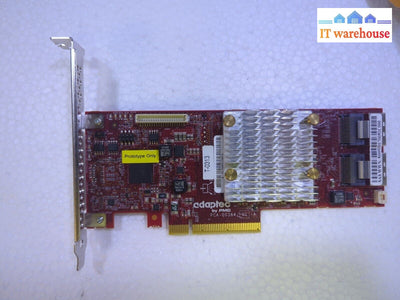 - ADAPTEC SMARTRAID FOOTHILLS TCA-00384 SAS PCI-E Controller Card 