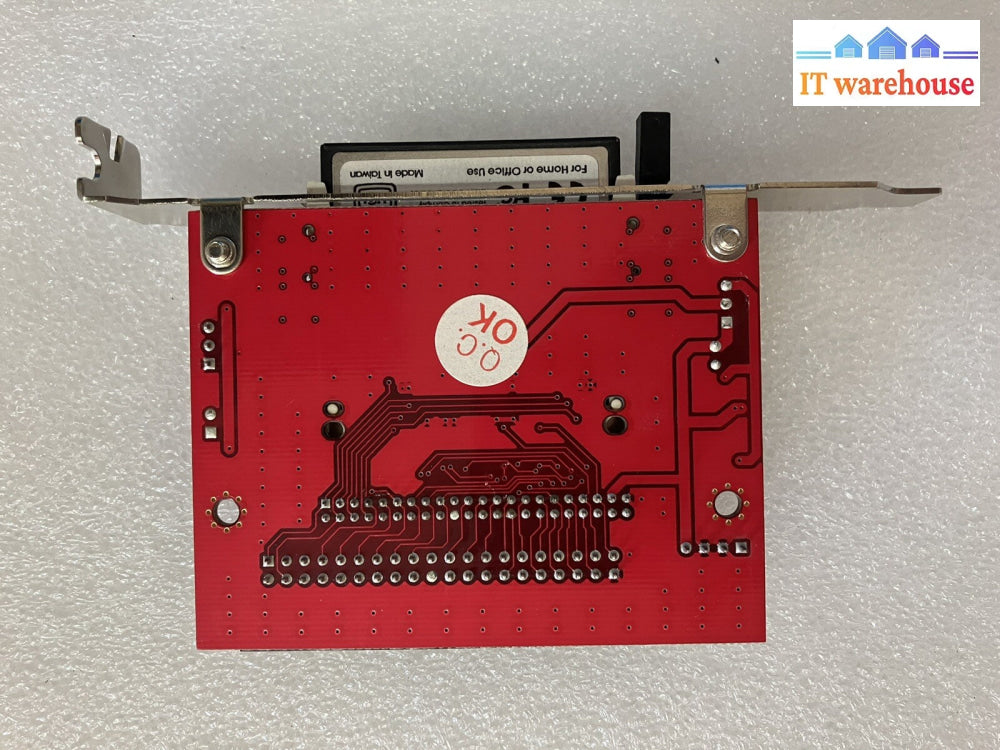 ~ ADDONICS COMPACT DRIVE BAY ST-308 COMPACT FLASH CARD READER + 4GB Flash Card