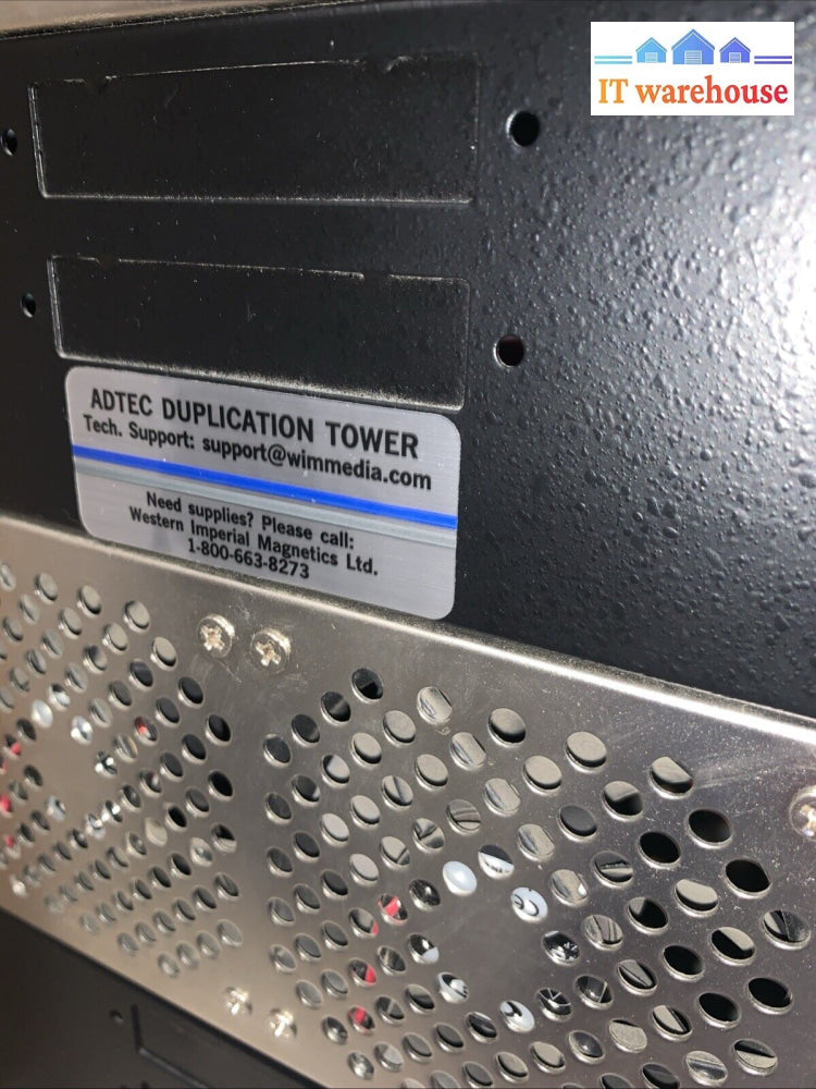 Adtec Wim Media DVD Dupication Tower